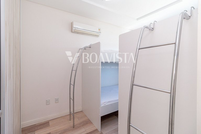 Rent Apartment 3 bedrooms sea view Bombas SC