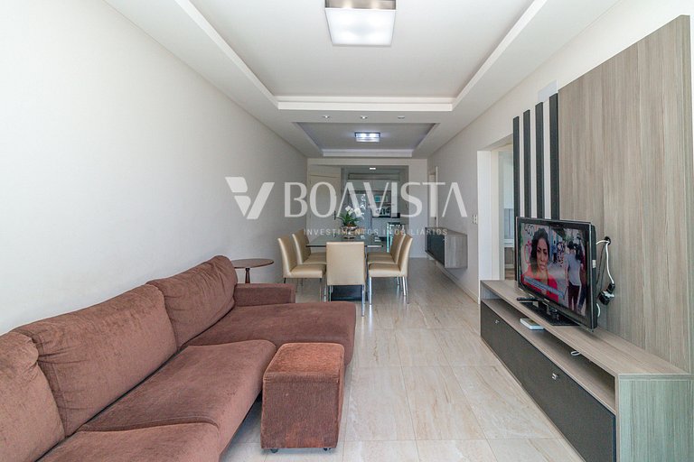 Rent Apartment 3 bedrooms sea view Bombas SC