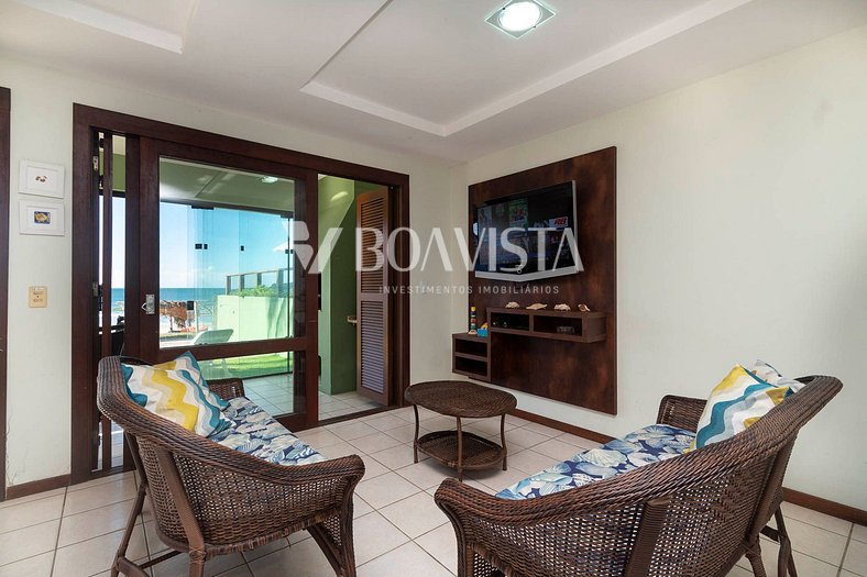 Rent House 4 rooms w/ 1 suite sea front | Bombas / SC